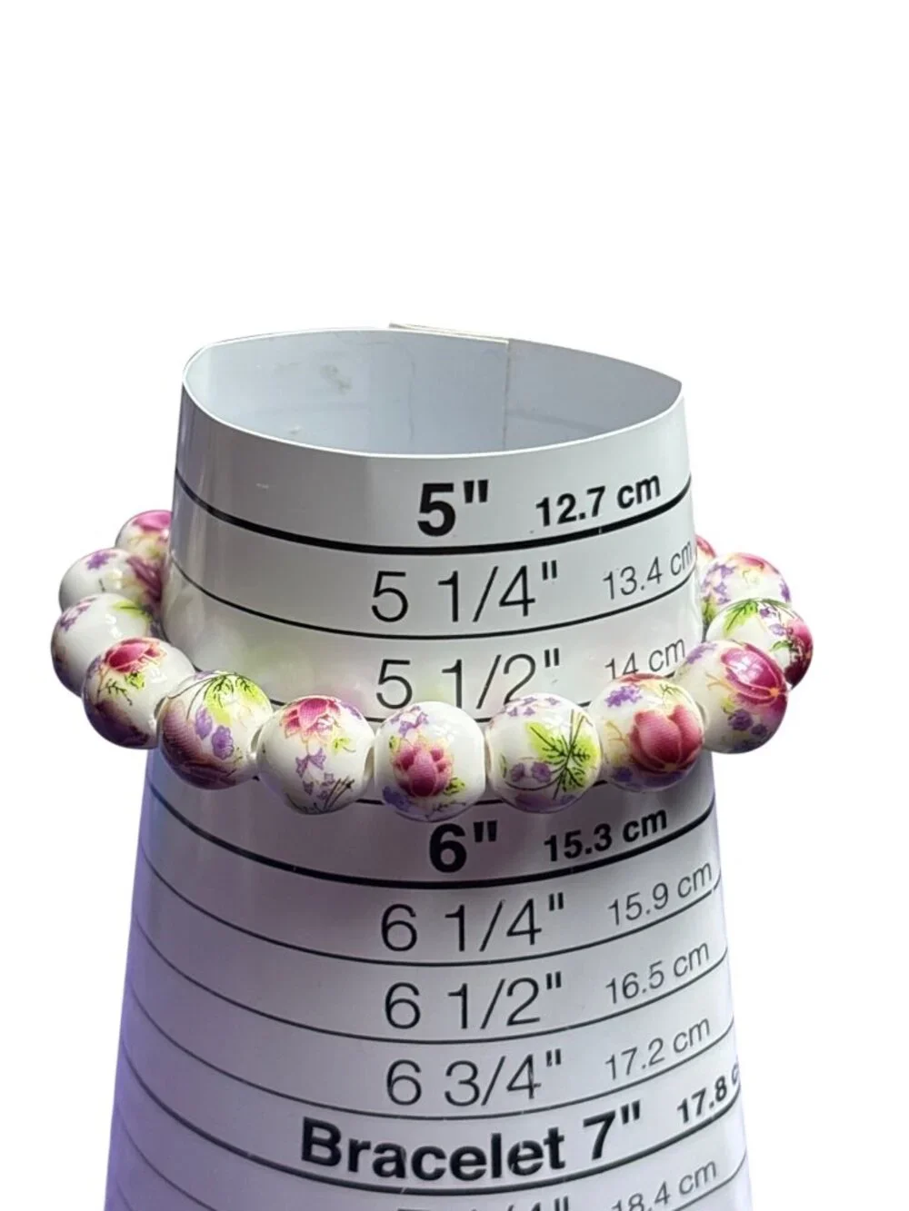 N/A floral glass